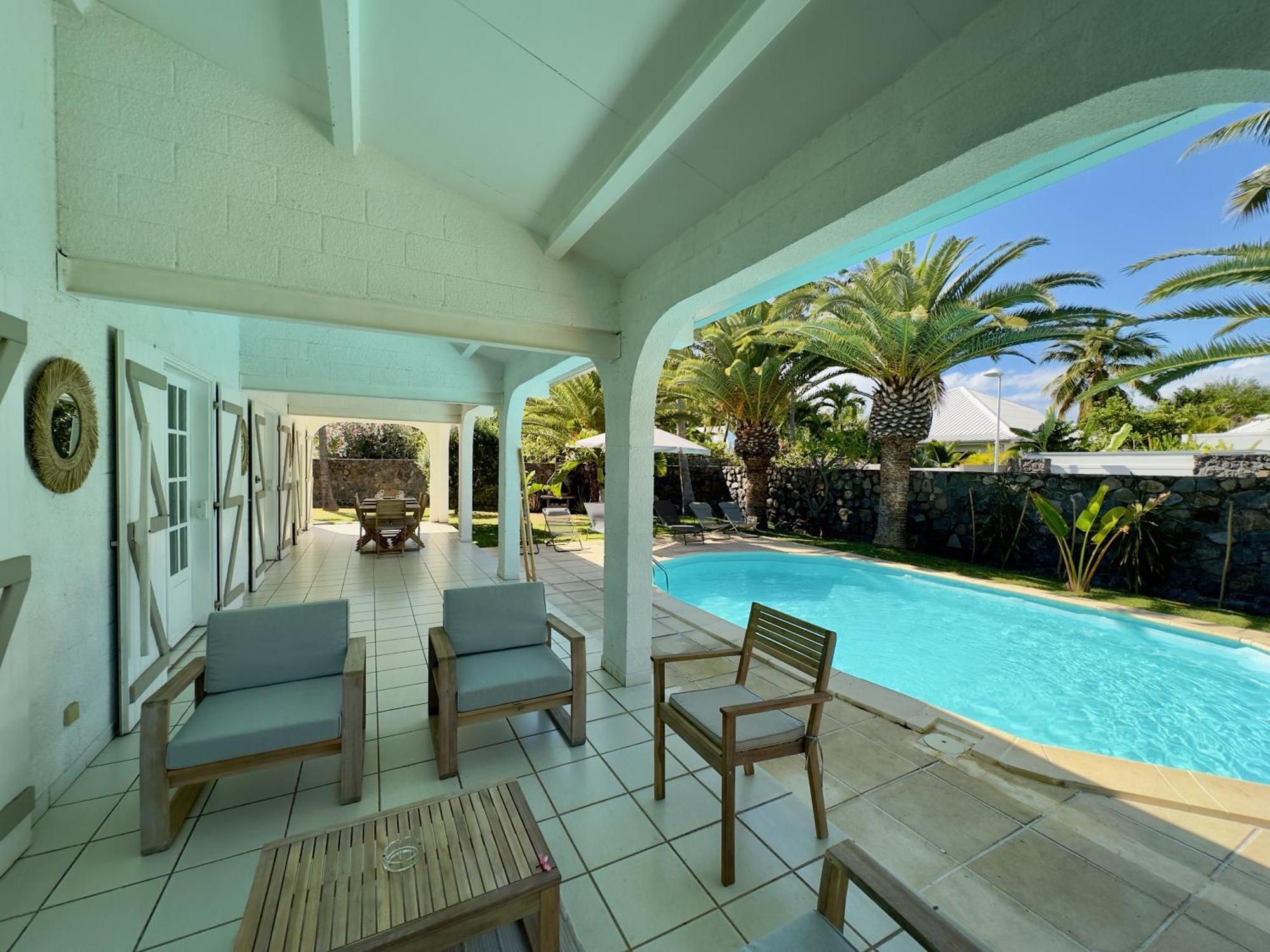 Maldives - Villa Avec Piscine En Plein Coeur De L Hermitage Saint-Gilles-les Bains Bagian luar foto